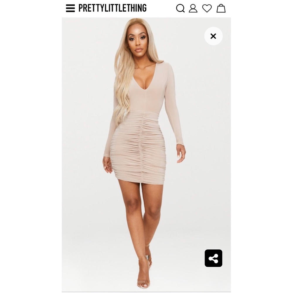 Nude dress